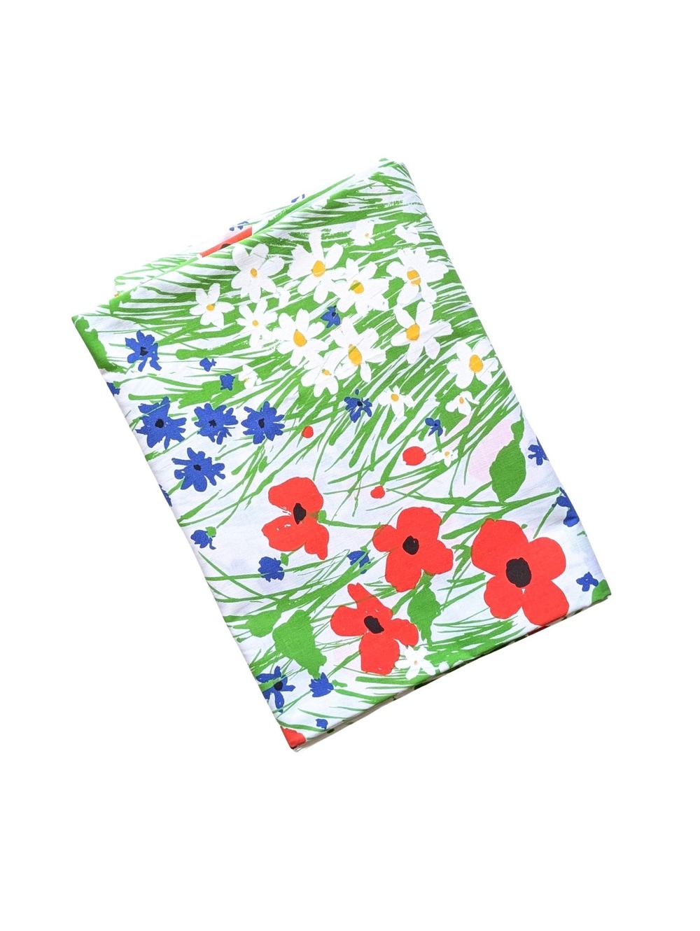 Vintage Floral Twin Flat Sheet - Tastemaker Field Trip Pattern